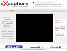 Tablet Screenshot of exosphere.com.ng
